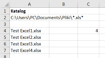 Porada 305 - Lista plików z katalogu za pomocą funkcji makr 4.0 - 09