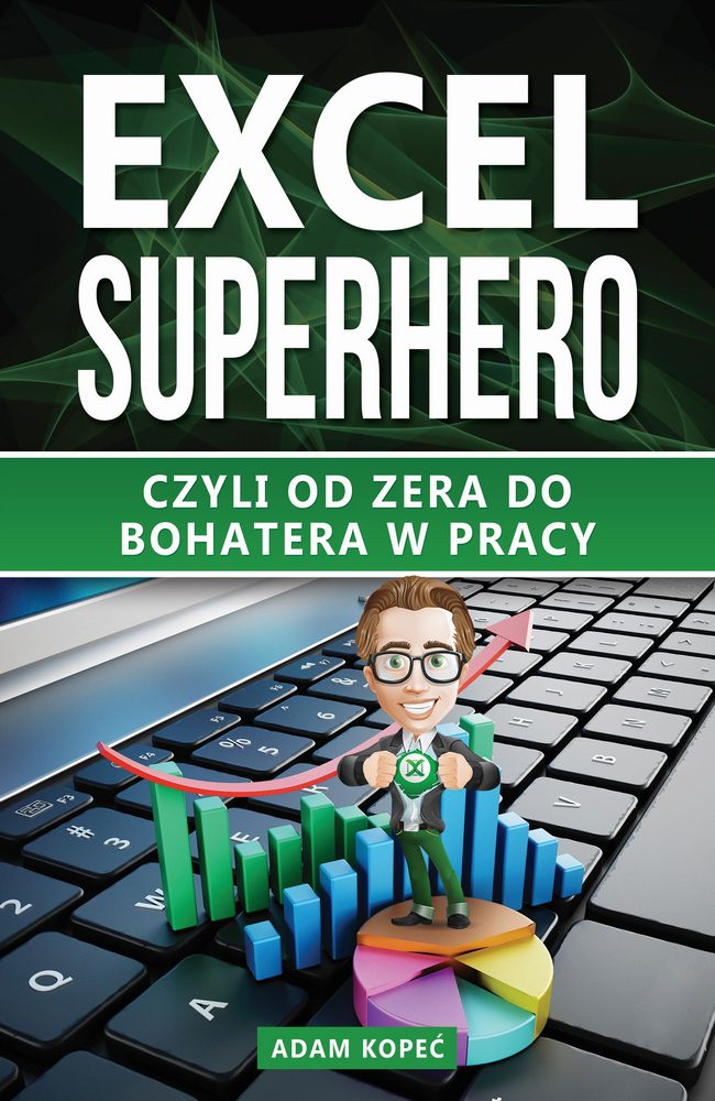 Okładka przód Excel SuperHero