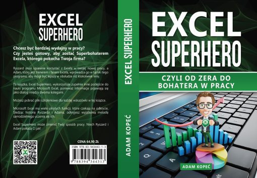 Okładka cała Excel SuperHero