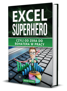 Excel SuperHero okładka 3D